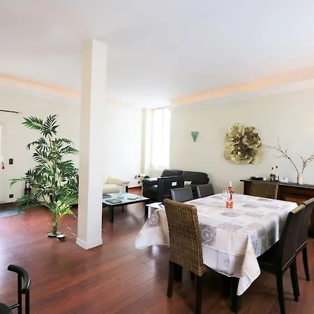 Spacious Flat With Ac & 33m² Terrace In Appartement