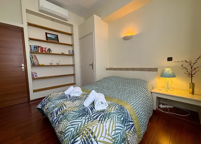 Spacious Flat With Ac & 33m² Terrace In Appartement